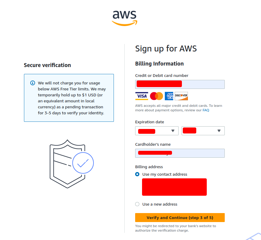 AWS Account Create