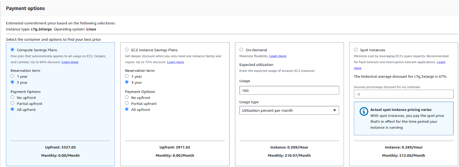 AWS Pricing Calculator