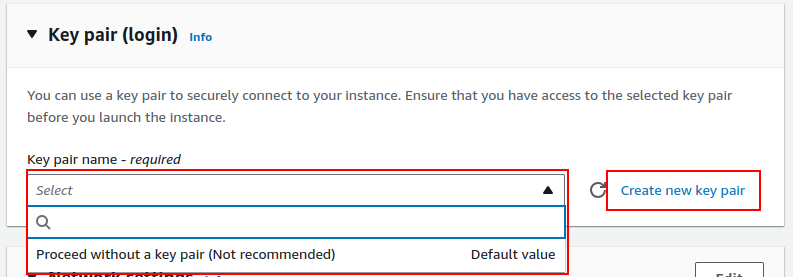 Creating EC2 Instance