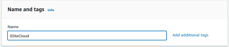 Creating EC2 Instance