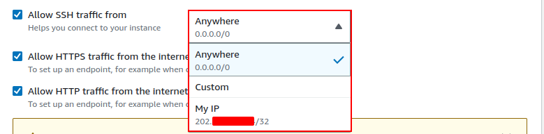 Creating EC2 Instance