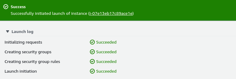 Creating EC2 Instance