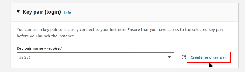 Create Key Pair