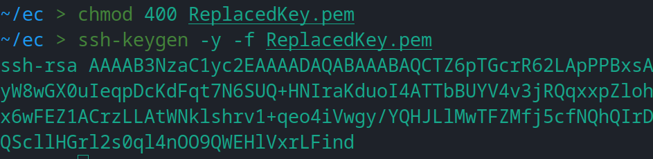 Creating Key Pair in EC2