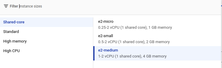 How to create Google Compute Instance?