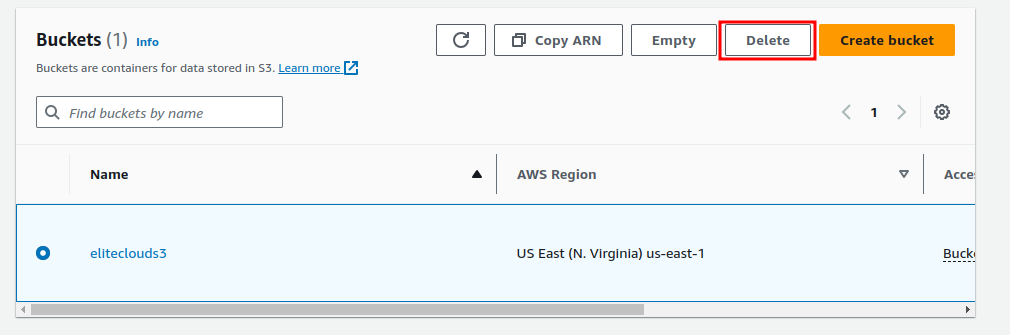 How to delete CloudFront?