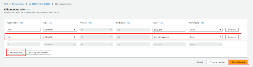 How to allow or block specific IPs on EC2 instance?